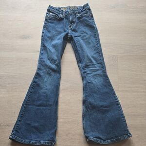 Classic Blue Flared Women's Jeans